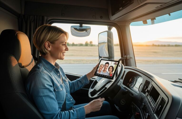 Staying Connected: Technology for Truckers on the Road
