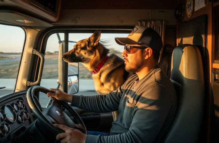 Trucking with Pets