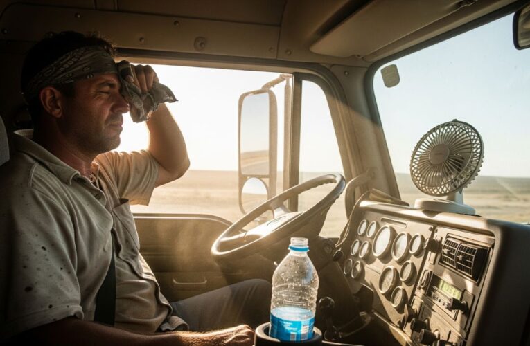 Summer Trucking Tips-Keeping Cool on the Hot Highway