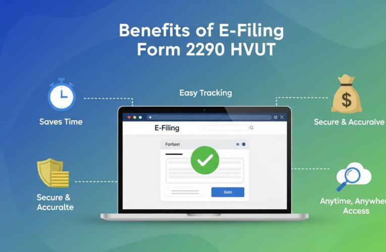 Top Benefits of E-Filing Form 2290 HVUT