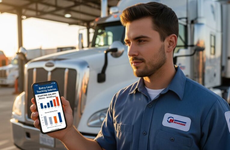 How much money can a new truck driver make?