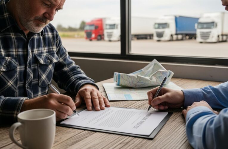 Do Truck Drivers Have to Sign Contracts with a Company?