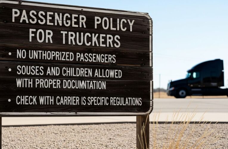 Do companies have a passenger policy (rider policy)?