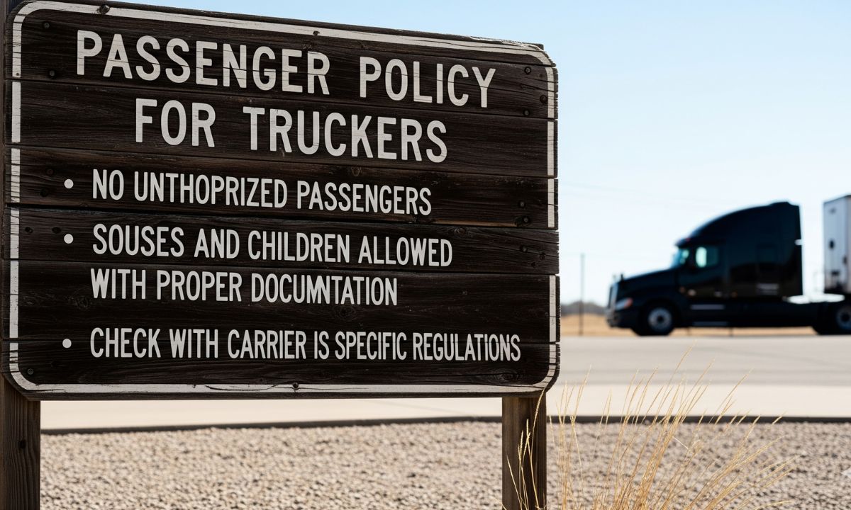 Do companies have a passenger policy (rider policy)?