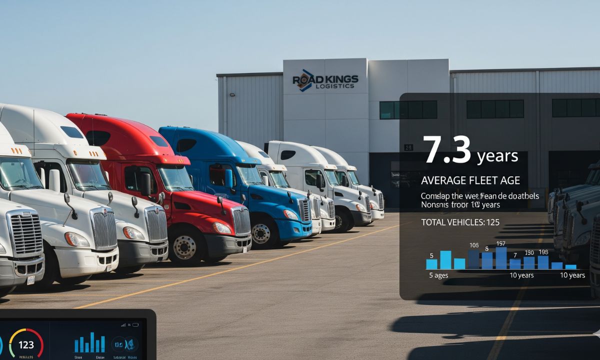 What is the average age of a company's fleet?