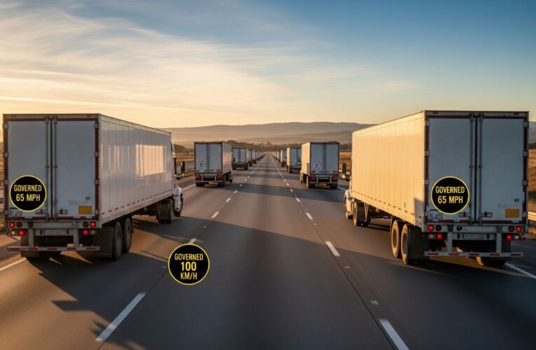 Are the trucks governed (speed limited)? If so, at what speed?