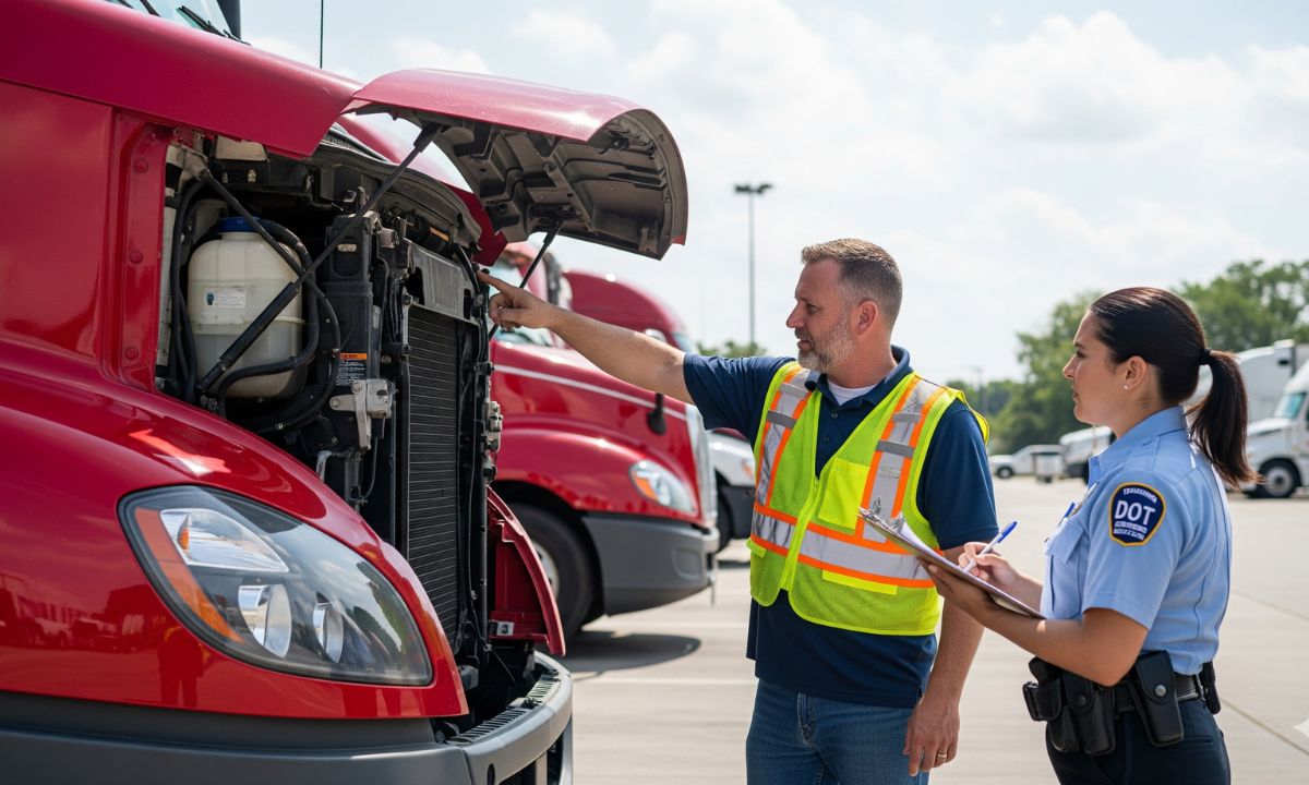 Handling a DOT Inspection: A Complete Guide for Truck Drivers