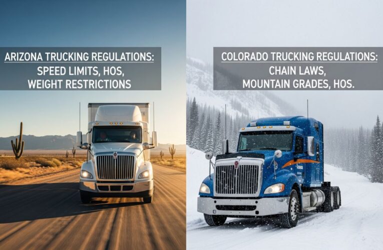 What are the rules for driving in different states or with special permits?