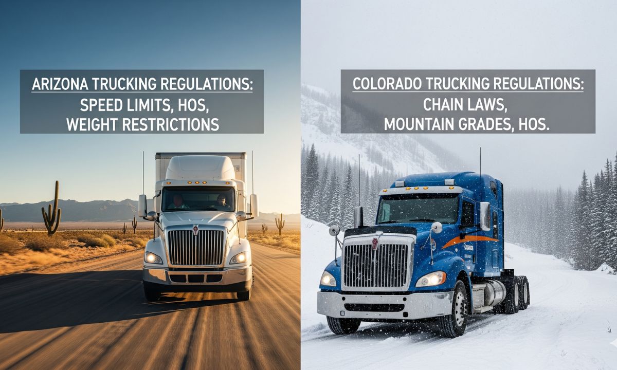 What are the rules for driving in different states or with special permits?