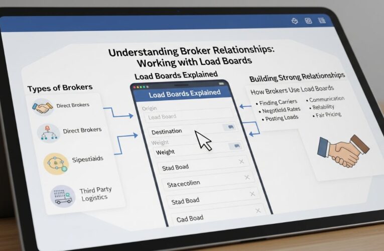 Understanding Broker Relationships: Working with Load Boards – Freight Management