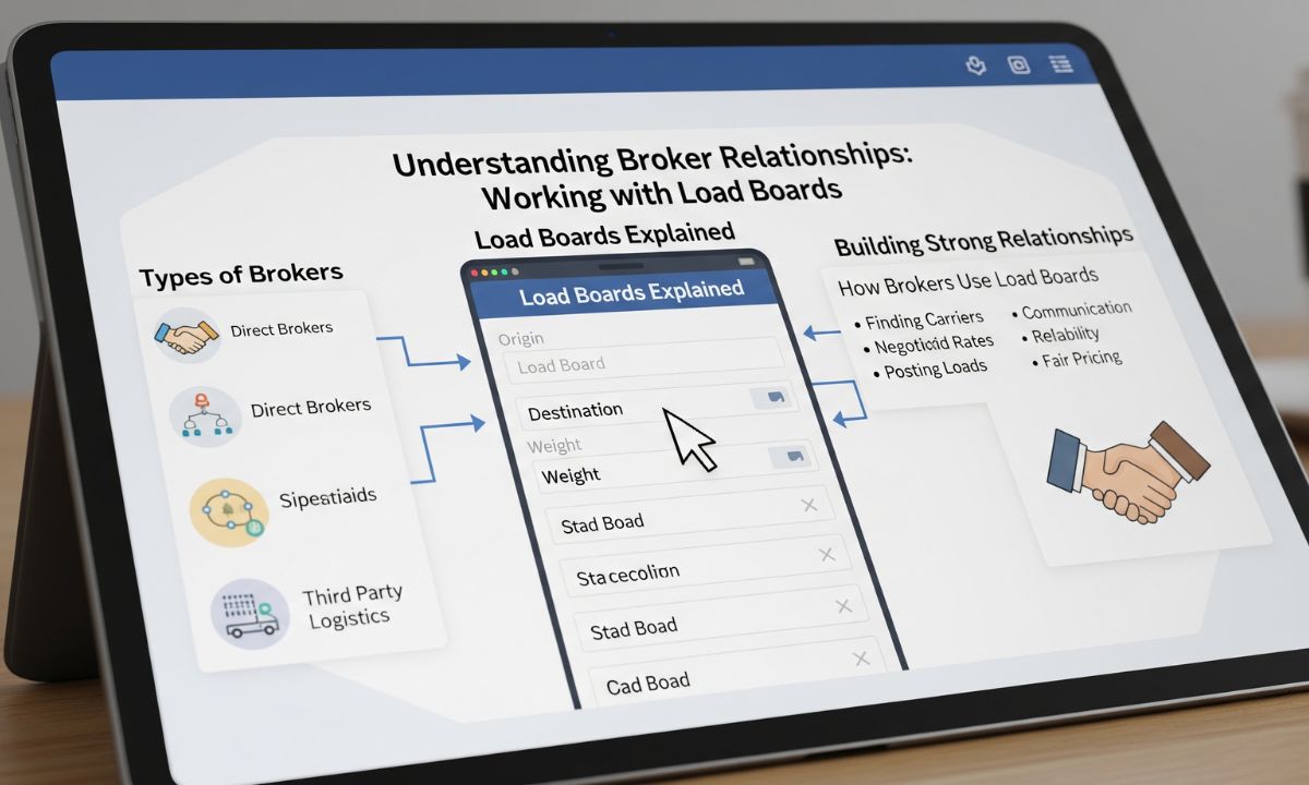 Understanding Broker Relationships: Working with Load Boards - Freight Management