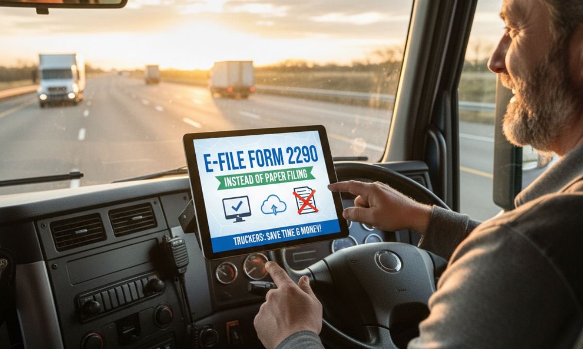 Why E-File Form 2290 Instead of Paper Filing?