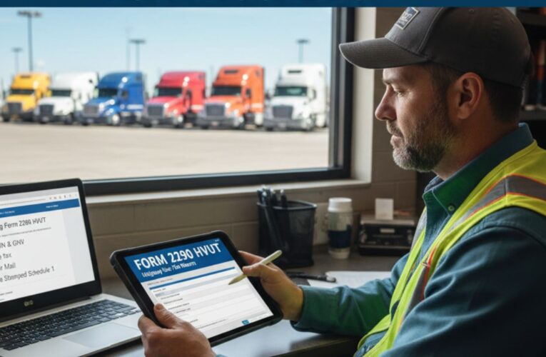 Step-by-Step Guide to Filing Form 2290 HVUT
