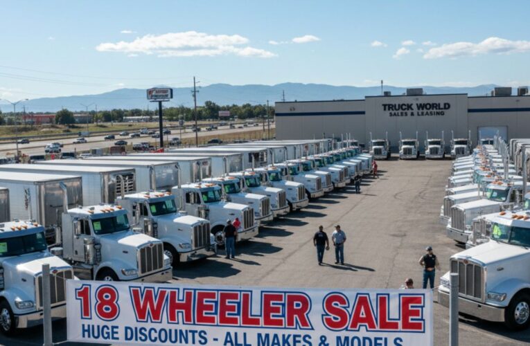 18 Wheeler for Sale: Everything You Need to Know Before Taking the Plunge.