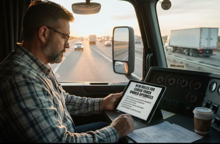 Understanding the New Rules for Cargo Van Owner Operator Businesses.