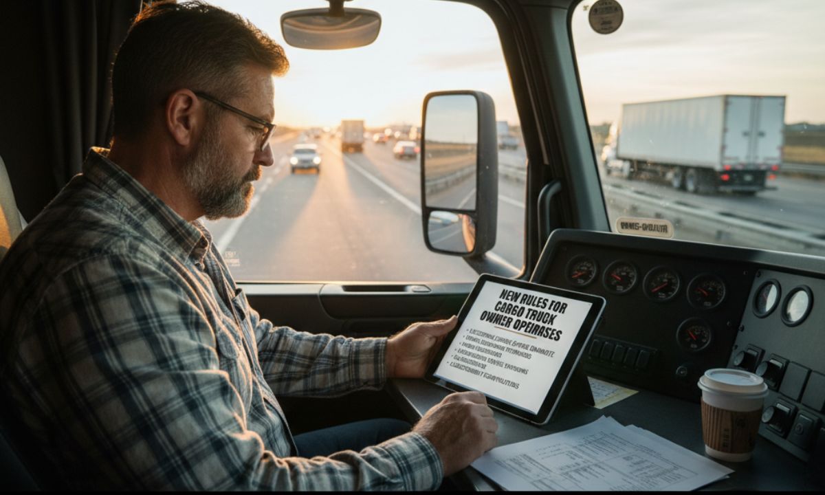 Understanding the New Rules for Cargo Van Owner Operator Businesses.