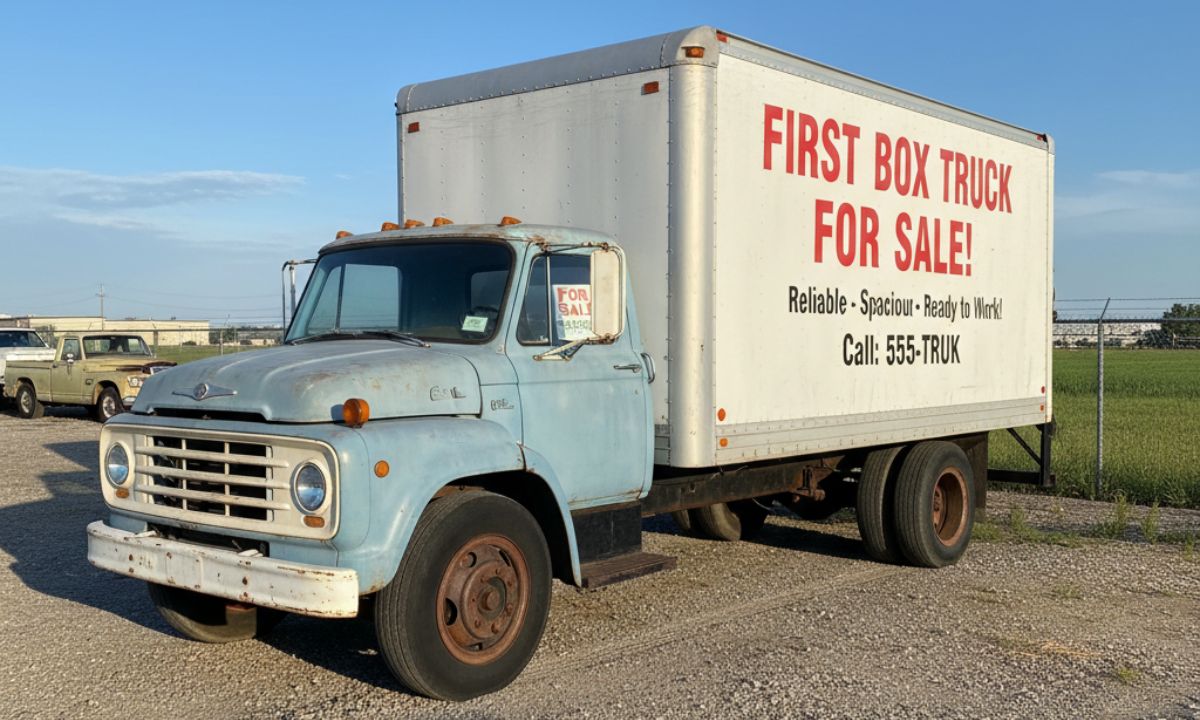 Pros and Cons of Leasing Your First Box Truck to Sell
