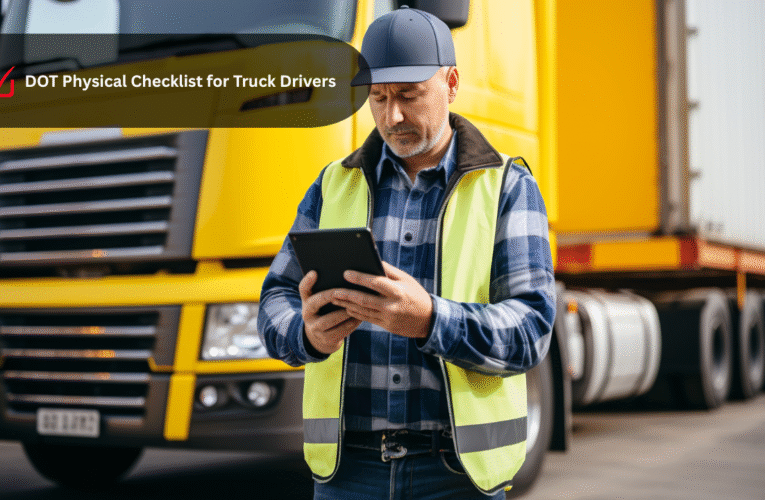 DOT Physical Checklist for Truck Drivers